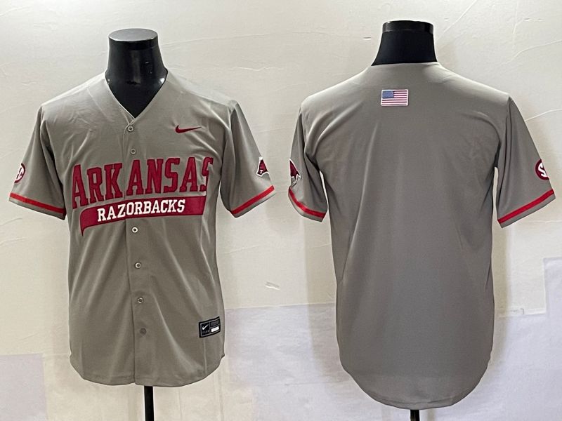 Men 2025 Alabama Crimson Tide Blank Grey Nike Joint Name Nike NCAA Jersey style 1->ncaa teams->NCAA Jersey